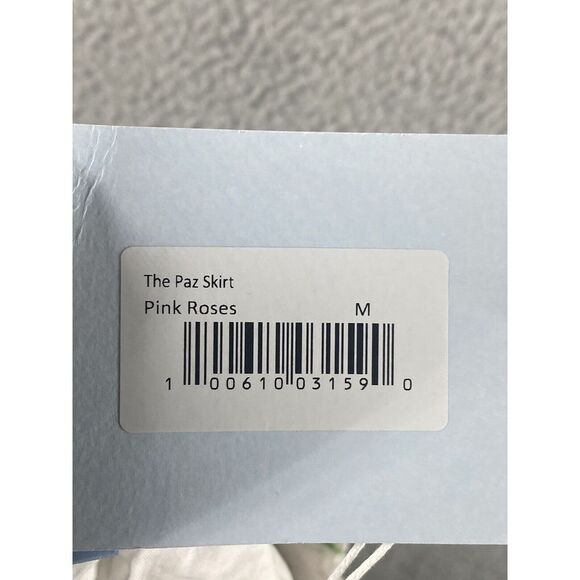 Hill House Womens Paz Skirt in Pink Roses A-line Mini‎ Size Medium - Picture 8 of 8